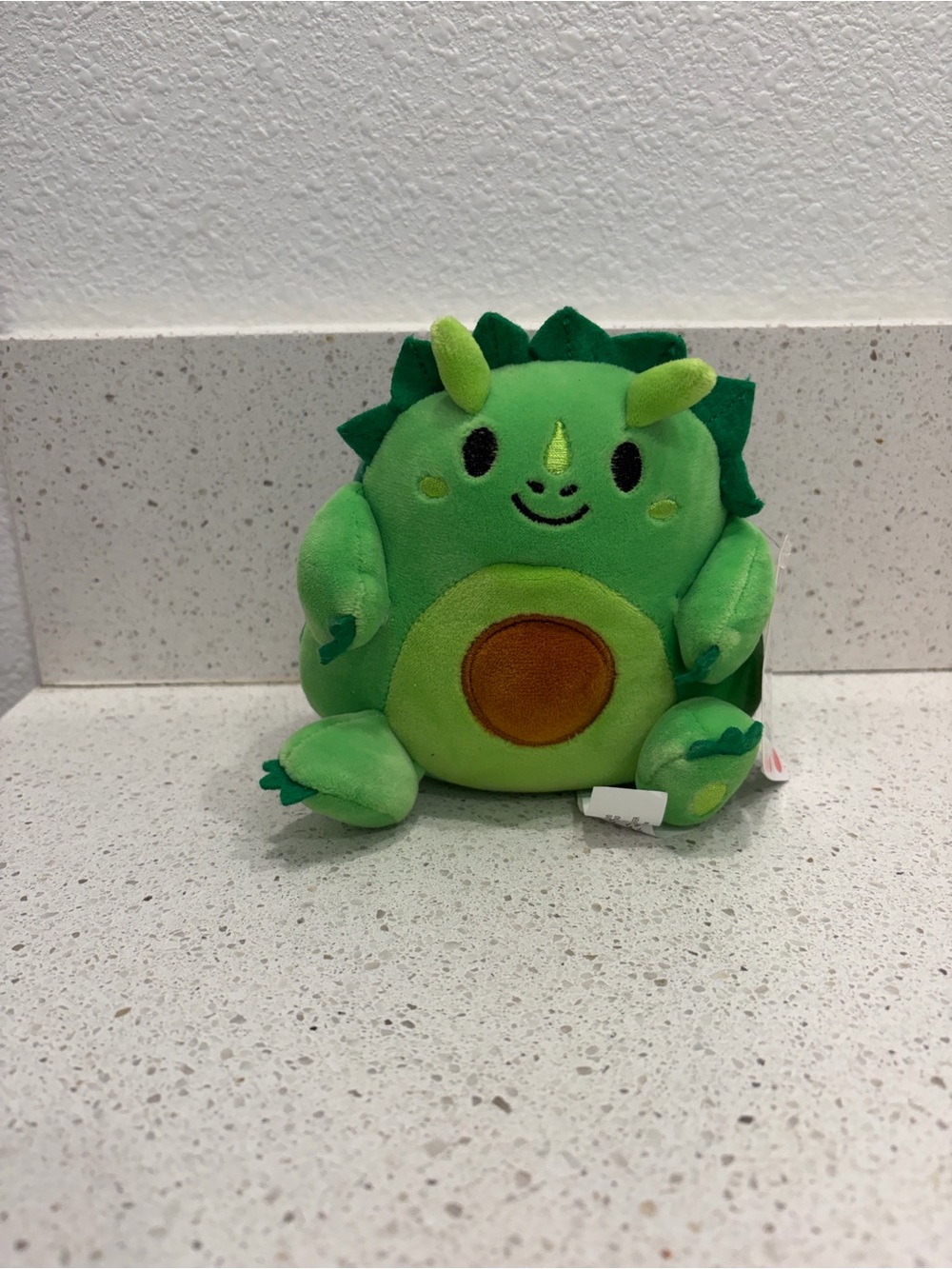 DINOSAUR/AVOCADO SMALL PLUSH (1) Birthday Party Supplies Green Toy Super Soft